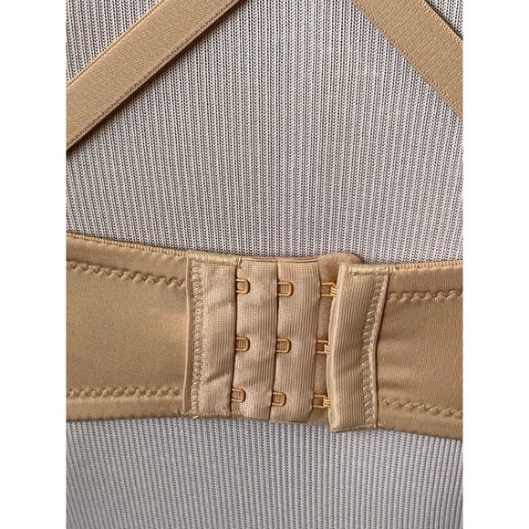 Cream Medium Coverage 5-Way Strap Push-Up Padded Bra - 36D - Picture 7 of 10